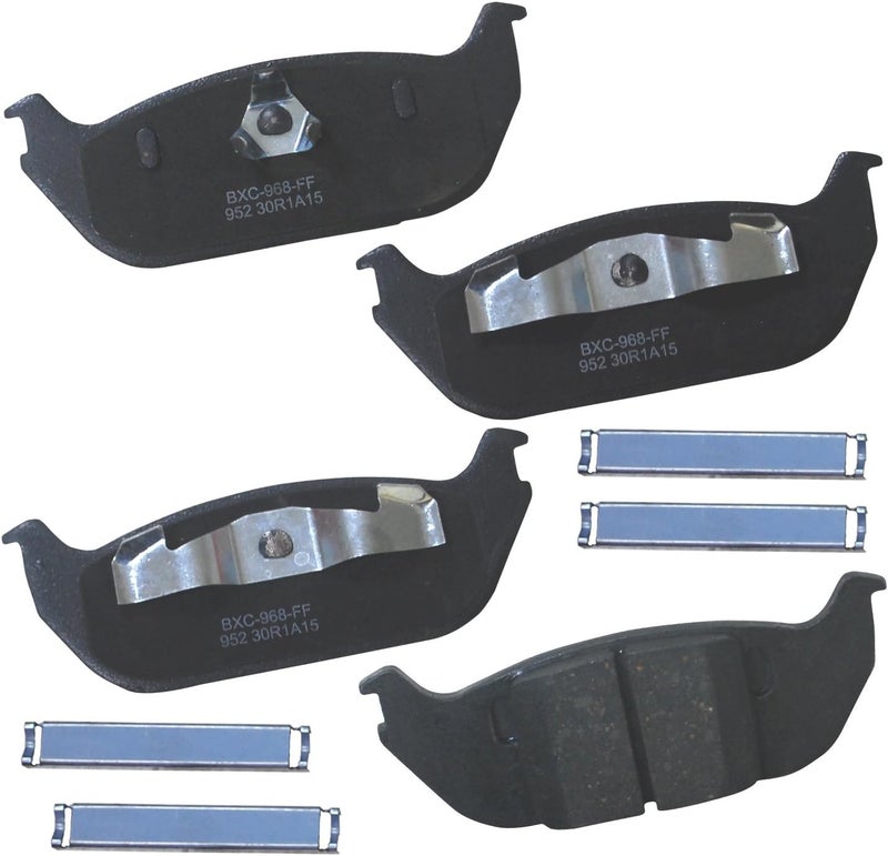 Bendix Premium SBC952 Ceramic Rear Brake Pads for Lincoln Aviator 2005-2003 - Image 1